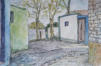 A Village Along Ganges River   2022   Watercolour on paper   15 x 10 cm   SGD250